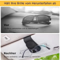 Pikkukuva 4 / 4: Auton lasiteline - PUNAINEN, Yleismaailmallinen auton lasiteline