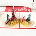 Miniatyrbilde 1 av 5: 3D julekort, popup julekort, julehilsen Ca