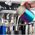 Miniatyrbilde 2 av 6: Rustfritt stål melkekanne 350ml med spesiell Latte Art-tut