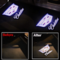 Miniatyrbillede 5 af 5: Bil til Cadillac LED-dørlogo-lys projektor 3D Ghost Shadow