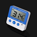 Miniatyrbild 4 av 5: Årsskiftes Mini Inomhus LCD-display ABS Larm Termometer, Stor El