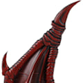 Miniatyrbilde 2 av 5: Halloween barnekostyme Demon cosplay dragevinger red