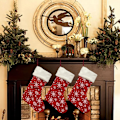 Miniatyrbild 4 av 5: Julstrumpor, Julstrumpor 3st Julstrumpa