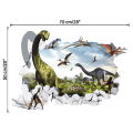 Pikkukuva 5 / 5: 3D-seinätarrat rikkoutunut seinä dinosaurus olohuone makuuhuone decora
