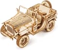 Träbil att bygga - 3D-trämodellpussel - Mekanisk modell