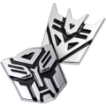 Pikkukuva 1 / 5: 2 kpl 3D-stereometalliautotarra, 3D-stereoskooppinen puhdasmetalliauto