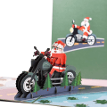 Miniatyrbillede 1 af 5: 3D Pop-up Julekort Hilsner Håndlavede Julekort til