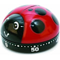 Miniatyrbillede 1 af 5: Mariehøneformet timer