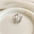 Miniatyrbillede 4 af 5: Diablo avantgarde ring i stilful design med natursten