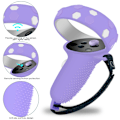 Miniatyrbild 3 av 5: 6PCS för Oculus Quest 2 Controller Silikonfodral Purple