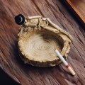 Miniatyrbillede 3 af 5: Kranium dekoration, Kran dekoration, Original askebæger, Cigar askebæger