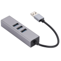 Pikkukuva 2 / 5: USB-verkkokortin laajennus 3.0 gigabitin RJ45 HUB-verkkokaapeliin