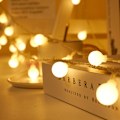 Miniatyrbild 1 av 3: USB-drivna LED-julkulor för utomhuscamping, tält, baldakin, bröllop, dekoration, små stjärnlampor, bolllampor, ljusslingor (varmvit) 4M40 light