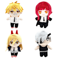 Miniatyrbillede 3 af 3: Chainsaw Man Chainsaw Man Plys Chainsaw Man Dukke, Machima