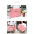 Miniatyrbild 6 av 6: Skyddande fodral för MacBook 13-15,4 tum dator - Horisontell Pink 13.3 inch