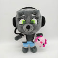 Miniatyrbillede 1 af 5: Ny produkt spot bobbicraft gitd ulv plus lysende plys bamse t