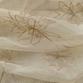 Miniatyrbilde 2 av 3: Mesh Sheer Curtains Embroidered Curtains with Bows-100*120cm