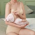 Miniatyrbilde 8 av 8: Lang amme-BH med knapper foran i beige M