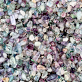 Miniatyrbillede 4 af 4: Fluorite knuste chips sten krystal knust kvarts stykker irreg