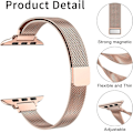 Pikkukuva 6 / 6: Apple Watch -rannekkeiden kokoelma Ultra SE 8 7 6 5 4 3 2 1 38mm/4