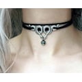 Miniatyrbillede 1 af 5: Labradorit Slange Choker Halskæde Choker Halskæde Slange Halskæde