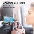 Pikkukuva 3 / 5: 2 kpl monitoiminen auton koukku matkapuhelimen pidike auton koukku auto l