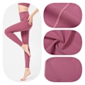 Miniatyrbillede 2 af 7: Stretch High Waist Skinny Running Athletic Pants - Cyan M