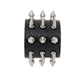 Pikkukuva 6 / 6: PU-nahkainen Choker-rannekoru Seos Punk Gothic Choker-kaulakoru niiteillä Sekoitettu Säädettävä