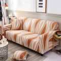 Miniatyrbilde 1 av 7: Stretch Sofa Trekk Trykte Sofa Trekk Lenestol Trekk for Sofaer Elastisk Universal Møbelbeskytter med Putetrekk - Stil 14 Large