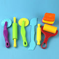 Miniatyrbillede 2 af 6: 6 stk. rullepresser børnetøjslegetøj plasticine farveform mand