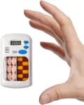 Medicindispenser med påminnelse om piller, liten automatisk medicin