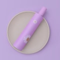 Miniatyrbillede 3 af 5: 1 stk. Daisy paraply automatisk 8-ben sort lim anti-UV UPF50