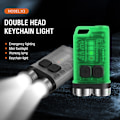 Pikkukuva 3 / 5: Mini LED-taskulamppu, avaimenperän taskulamppu 900 lumenia UV-lampulla