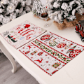 Miniatyrbilde 4 av 5: 4 stk. juledekorasjoner tegneserie europeisk stil varmeisolerende