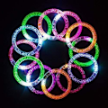 Miniatyrbilde 4 av 5: 12 stk gjenbrukbare fargerike akryl LED blinkende armbånd
