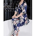 Miniatyrbilde 4 av 5: Kvinners Silke Pyjamas Sett Jenter Pyjamas Kvinners Pyjamas Satin Pyjamas