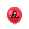 Miniatyrbillede 5 af 7: 40 stk. Mario temafest latex ballon Super Mario ballon cartoo