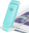 Justerbar varm hvidt lys USB genopladelig sengelampe til læsning