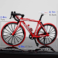 Miniatyrbillede 2 af 6: 1 stk. pakke: 8-legering simuleringscykelmodel pendul mini