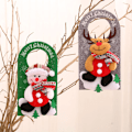 Miniatyrbilde 3 av 5: 4 stk juledekorasjoner tegneserie non-woven julepynt