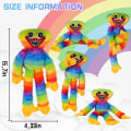 Miniatyrbillede 2 af 5: Poppy Playtime pepperoni Poppy Puppet Huggy wuggy Rainbow Poppy