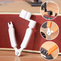 Miniatyrbilde 2 av 5: 4 stk. 3 i 1 gitarstrenger vikler strengekutter og bro pin P