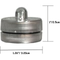 Miniatyrbilde 5 av 5: 12-pakke vanntette LED-lys dykkerlys vanntette telys