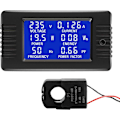 Miniatyrbild 1 av 7: AC 80-260V 100A CRS-022B LCD-display Digital strömspänningseffekt