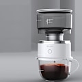 Miniatyrbillede 1 af 5: Mini kaffemaskine, kaffekværn, fuldautomatisk manuel