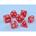 Miniatyrbilde 5 av 5: 7 x 7 (49 stykker) Polyhedral terninger 7 farger Rollespill terninger Gam