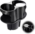 2 in 1 monitoiminen auton mukiteline, auton juomatelineen pidennys