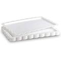 Miniatyrbillede 1 af 6: 6 serveringsbakker i plast til fastfood - 36,5 x 23,5 cm