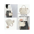 Miniatyrbillede 6 af 7: Håndtasker til kvinder - Crossbody tasker, søde skuldertasker, clutch tasker, pendler crossbody tasker til piger og kvinder - Hvid White