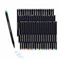 Miniatyrbilde 1 av 4: 60 farger fineliner tusjer, fineliner tusjer, porøse